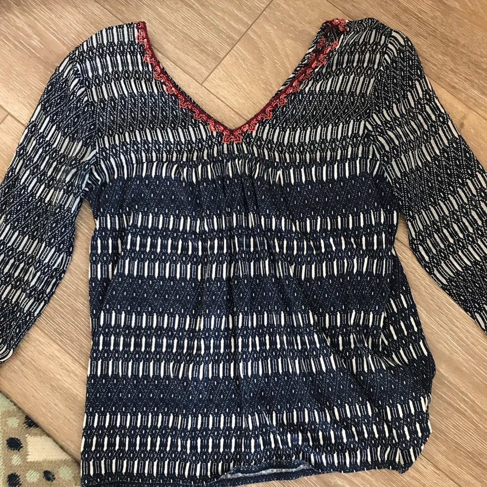Lucky Brand Sheer Top